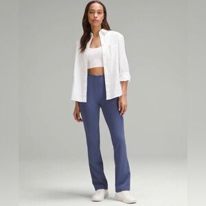 Lululemon Athletica Blue Flare Pants